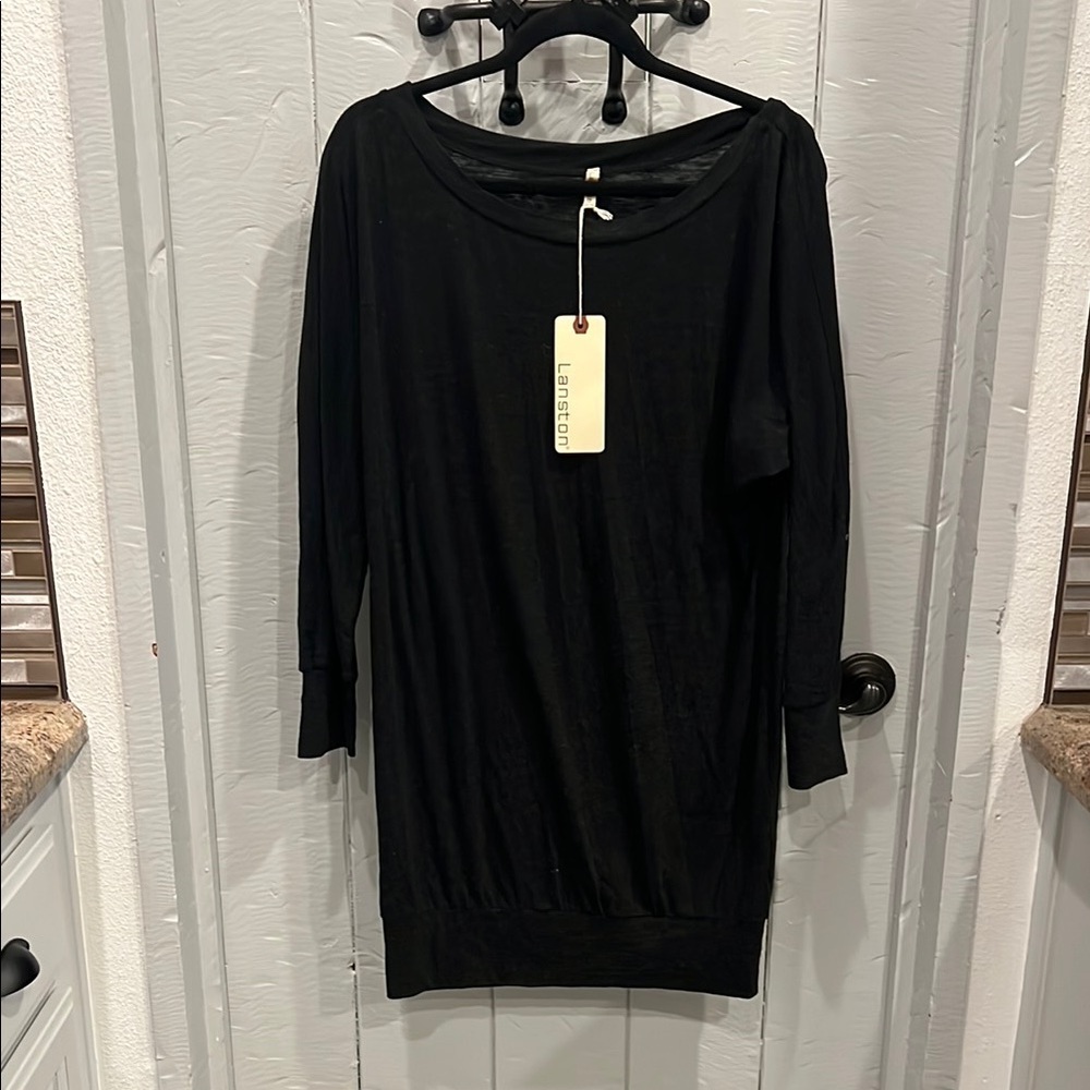 Lanston Black Women's Shirt Dress NWT
